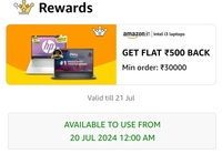 [upcoming] intel i3 laptops order | Get Flat ₹500 back minimum order of ₹30000