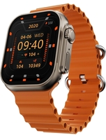 Fire-Boltt Dapper’s 54.61 mm (2.15 inch) IPS big screen, GPS tracking, Compass, wireless charging, Bluetooth calling, 105 sports modes, video watchfaces (Orange)