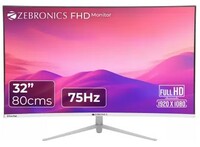 ZEBRONICS 32 inch Curved Full HD VA Panel Wall Mountable Monitor (ZEB -AC32FHD LED) 