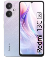 REDMI 13C 5G (Startrail Silver, 128 GB) on Flipkart