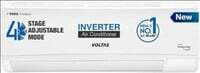 Voltas 1 ton 5 Star Inverter Split AC (Copper, 4-in-1 Adjustable Mode, Anti-dust Filter, 2024 Model, 125V Vectra CAW, White)