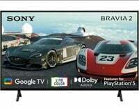 Sony 139 cm (55 inches) BRAVIA 2 4K Ultra HD Smart LED Google TV K-55S25B (Black)