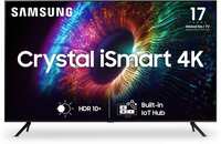 SAMSUNG Crystal 4K iSmart Series 108 cm (43 inch) Ultra HD (4K) LED Smart Tizen TV