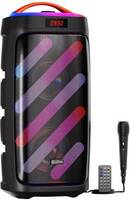 PTron Fusion Bold 100 W Bluetooth Party Speaker  (Black, 2.0 Channel)