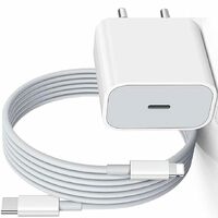 20W Charger Adapter Compatible with Apple iPhone 14/14 Pro/14 Pro Max/14 Plus/13/13Pro/12/12 Pro/ 11/ 11Pro with 1 Meter Data Cable C