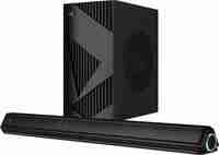 boAt Aavante Bar 1550 Pro with wired subwoofer 160 W Bluetooth Soundbar (Pebble Black, 2.1 Channel)