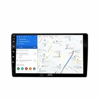 JXL 10 Inch Car Android Double Din Player 2GB/32GB Capacitive Touch Screen Quad Core Proceessor 1080P HD Screen, Latest Android Version 10.1 BT 5.0, Wi-Fi, GPS, USB 2.0, Navigation 2GB/32GB