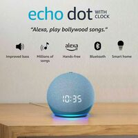 Amazon Echo Dot 4th Gen with clock