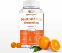 ₹1 Sample - NutriQuint Multivitamin 30 Gummies - Orange Flavour