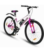  VESCO Bella Pink Bicycle 26T Single Speed Bike with Rigid Fork Cycle for Women/Girls City Bike
