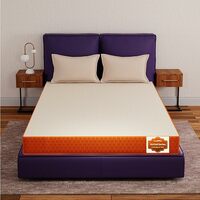 SleepyHug Ortho SpineX Plus Orthopedic Mattress, UltraSupport 4 inch Foam Mattress with AirCell Technology