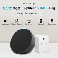 Amazon Echo Pop (Black) Combo with Amazon Smart Plug at ₹2948