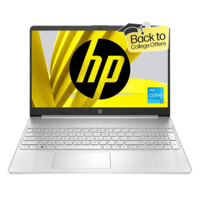 HP 15s-fr5009TU Intel Core i3 12th Gen (15.6 inch, 8GB, 512GB, Windows 11, MS Office 2021, Intel UHD, FHD Display, Natural Silver, 7Q6Z9PA)