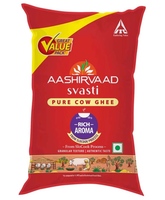 Grocery: Aashirvaad Pure Cow Ghee 1L @Rs.529 on MOV Rs.999 [@Rs.465 with Combo + Bank Offer]