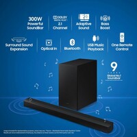 Samsung Soundbar (HW-C45E/XL) 2.1 Channel, 300W, Dolby Digital