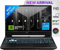 ASUS TUF F15 i5-11400H 11th Gen, 15.6" FHD (16GB RAM/512GB SSD/4GB RTX 2050) Gaming Laptop
