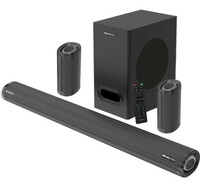 Zebronics Zeb-Juke BAR 9500WS PRO Dolby 5.1 soundbar with Wireless Satellites, Dolby Audio, 525 Watts