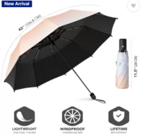 NILAMBER 2 fold Auto Open Polyester Men/Women UV Protection Monsoon