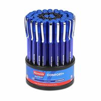 Reynolds COMFORT + Ball Pen SET - 50 PENS (45 BLUE, 5 Black)