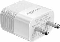 Amazon Basics 35W Wall Charger,Dual Port with USB C and USB A Fast Charging Adapter