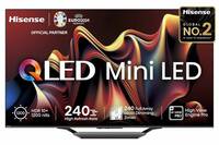 Hisense 139 cm (55 inches) U7N Series 4K Ultra HD Smart QLED Mini LED TV (Black)