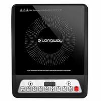 Longway Elite Plus IC 2000 W Push Button Induction Cooktop - Black
