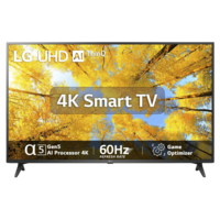 LG UQ7500 108 cm (43 inch) 4K Ultra HD LED WebOS TV with Gen5 AI Processor 4K