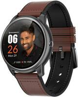 CrossBeats ORBIT- Special Edition- 1.3" IPS HD Display BT Calling Smartwatch  (Brown Strap, 1.3)
