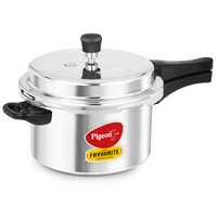 Pigeon By Stovekraft Favourite Aluminium Pressure Cooker with Outer Lid Induction and Gas Stove Compatible 5 Litre 