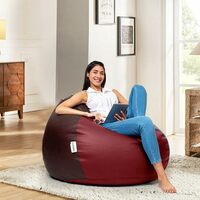 Amazon Brand - Solimo Xxl Bean Bag Filled With Beans at ₹1329