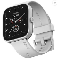 Noise ColorFit Caliber Smart Watch with 15-day battery, 1.69" display, 60 Sports Modes Smartwatch  (White Strap, Regular)