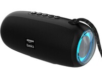 Amazon Basics B10 10W RMS Bluetooth Speaker with 2000 mAh Battery | Up to 8 hrs of playback | RGB | Bluetooth 5.3, AUX in, USB & Micro SD Card Connectivity | Type-C Charging (Black) 