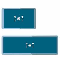 Status Contract Set of Runner & Mat Kitchen Decor | Anti-Skid Rubber Kitchen Floor Mat