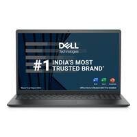 Dell 15 Thin & Light Laptop, 13th Gen Intel Core i3-1305U Processor, 8GB DDR4, 512GB SSD, 15.6" (39.62cm) FHD 120Hz 250 nits, Intel UHD Graphics, Windows 11 + MSO'21, 15 Months McAfee, Black, 1.66kg