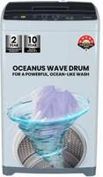Haier 6.5 kg 5 Star Oceanus Wave Drum Fully Automatic Washing Machine, Grey (HWM65-FE)