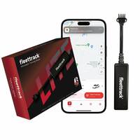 Fleettrack Lite - Wired Hidden GPS Tracker with Location Tracking | Engine On/Off alerts | Safezone Alert | More 15+ Features for Car, Bike, Truck, Bus