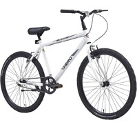 Hero Sprint Men's Frame Santiago 26T SS Hybrid Bike (White, 18 Inches)