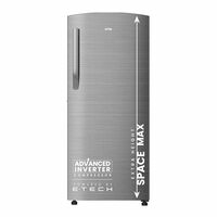 IFB 206L 5 Star Direct-Cool Single Door Refrigerator with ge and Advanced Inverter Compressor (2024, IFBDC-2325DBSE, Brush Grey) Extraordinary Storage with Humidity Controller