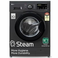 LG 8 Kg 5 Star Direct Drive Technology, Steam Wash, 6 Motion DD, Smart Diagnosis, Fully Automatic Front Load Washing Machine 