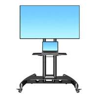 Gadget Wagon 32 to 75" LED TV Panel Cart Portable Wheel Stand
