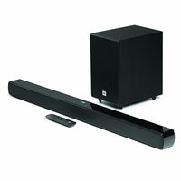 JBL Cinema SB241 Dolby Digital Soundbar with Wired Subwoofer for Extra Deep Bass 2.1 Channel Home Theatre with Remote