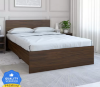 Nilkamal Arthur Engineered Wood Double Bed Without Storage