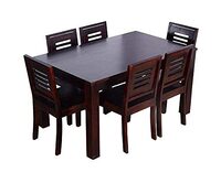 Sheesham Wood Wooden Dining Table with 6 Chairs [Location Specific]