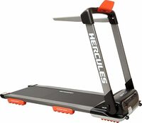 Hercules Fitness TM32e Treadmill (Black, Grey)