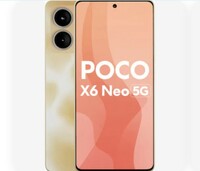 POCO X6 Neo 5G, 12GB RAM, 256GB ROM, Martian Orange, Smartphone