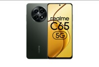 Realme C65 5G 128 GB, 6 GB RAM, Glowing Black, Mobile Phone