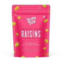 YogaBar Premium Green Raisins 500 grams x 2 | Kishmish |100% Fresh Pure Seedless Kismis Raisins