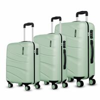 Safari Trolley Bags 8 Wheels [Set of 3] 