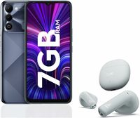Combo deal : Tecno Spark 9 (Infinity Black, 4GB RAM, 64GB Storage)| & Boat Airdopes Atom 81 True Wireless