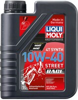 Liqui Moly 10W40 Street Race Fully Synthetic Engine Oil (1 Litre) (LM053, Compatible with ATV)